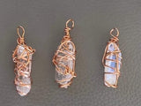Customized Copper Wrapped Necklaces (made to order)