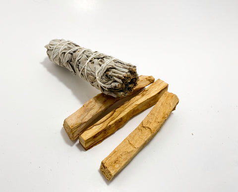 White Sage & Palo Santo Holy Wood Sticks