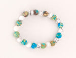 Howlite &  Blue Imperial Jasper